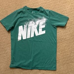 Nike Kids Teal Graphic Tee